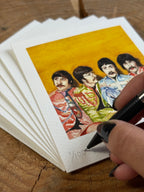 THE BEATLES PRINT
